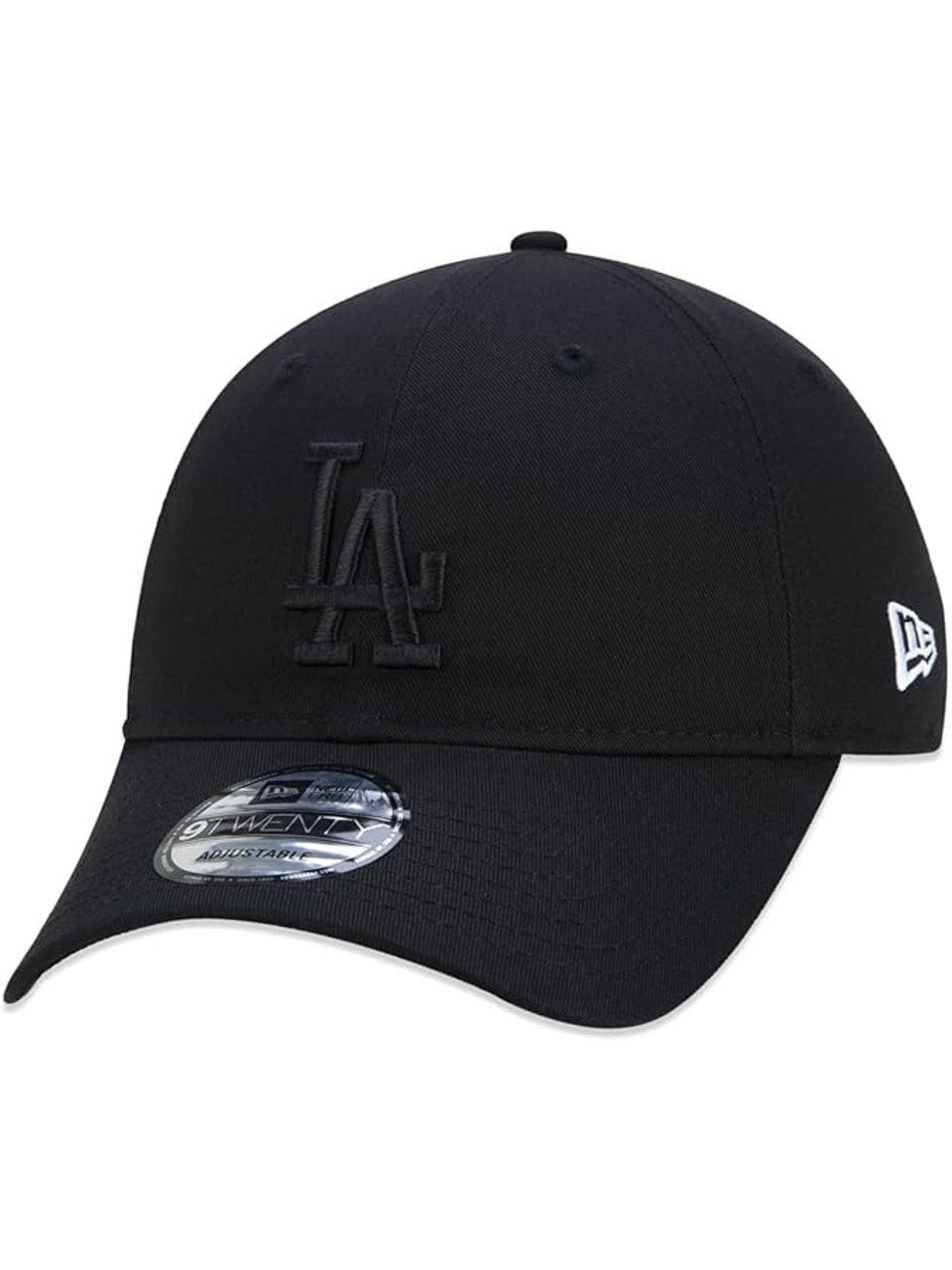 Boné New Era 9Twenty Mlb Los Angeles Dodgers Aba Curva Preto