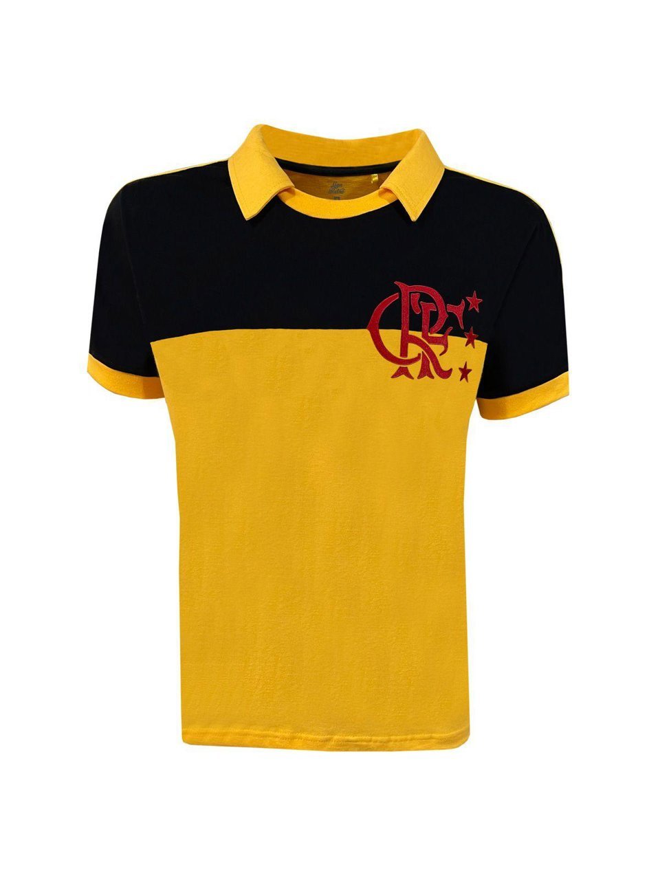 Camisa Flamengo Liga Retrô 1982 Goleiro Amarela