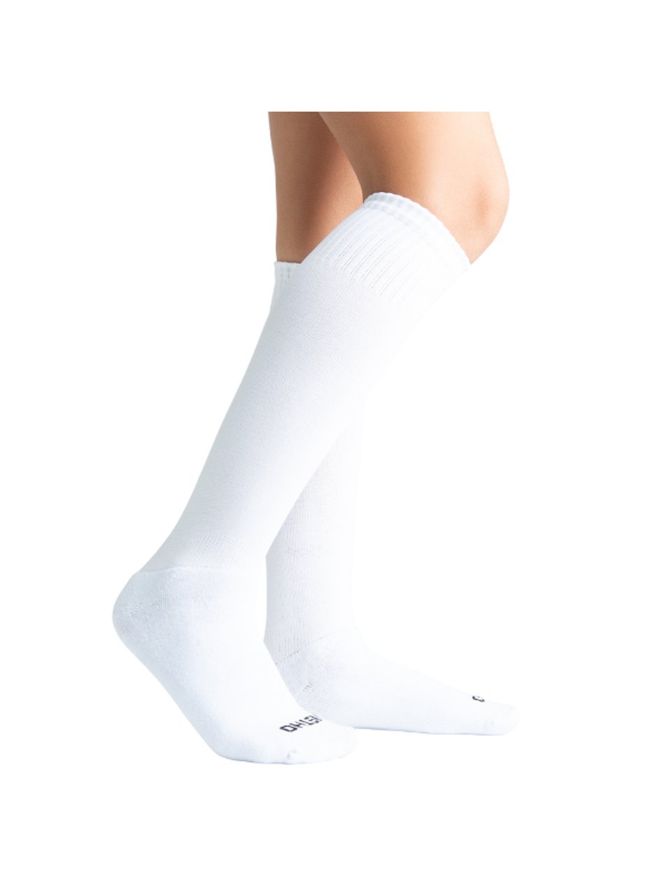 Meião De Futebol Básico Vistho Branco/Preto 39/43