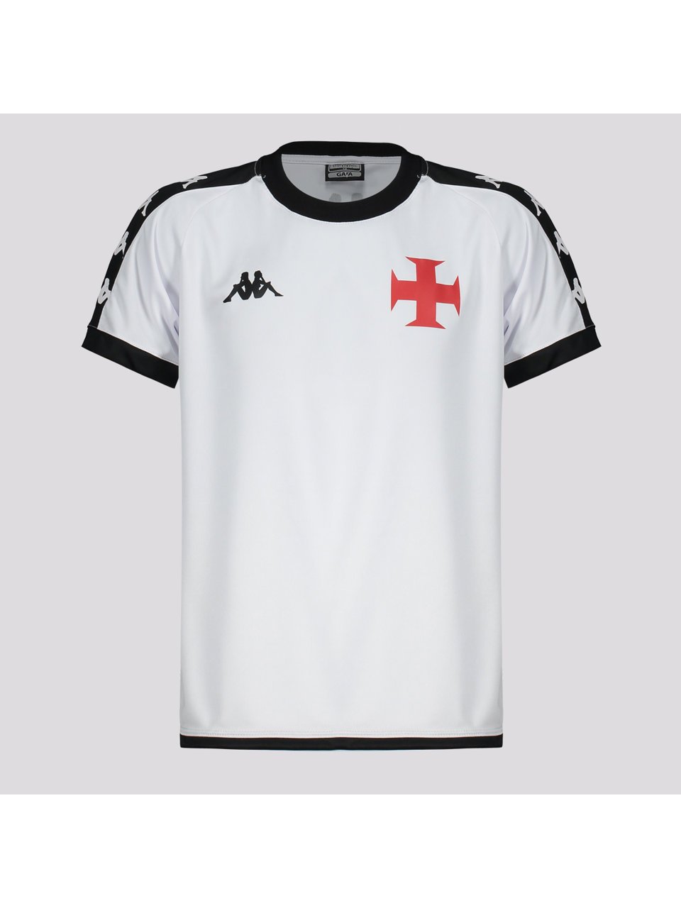 Camisa Vasco Suporte Culture Infantil Branco/Preto
