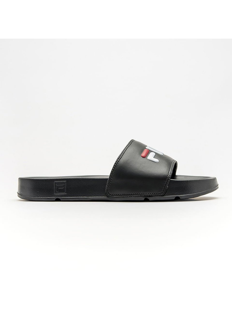 Chinelo Fila Drifter Basic Preto Branco Vermelho