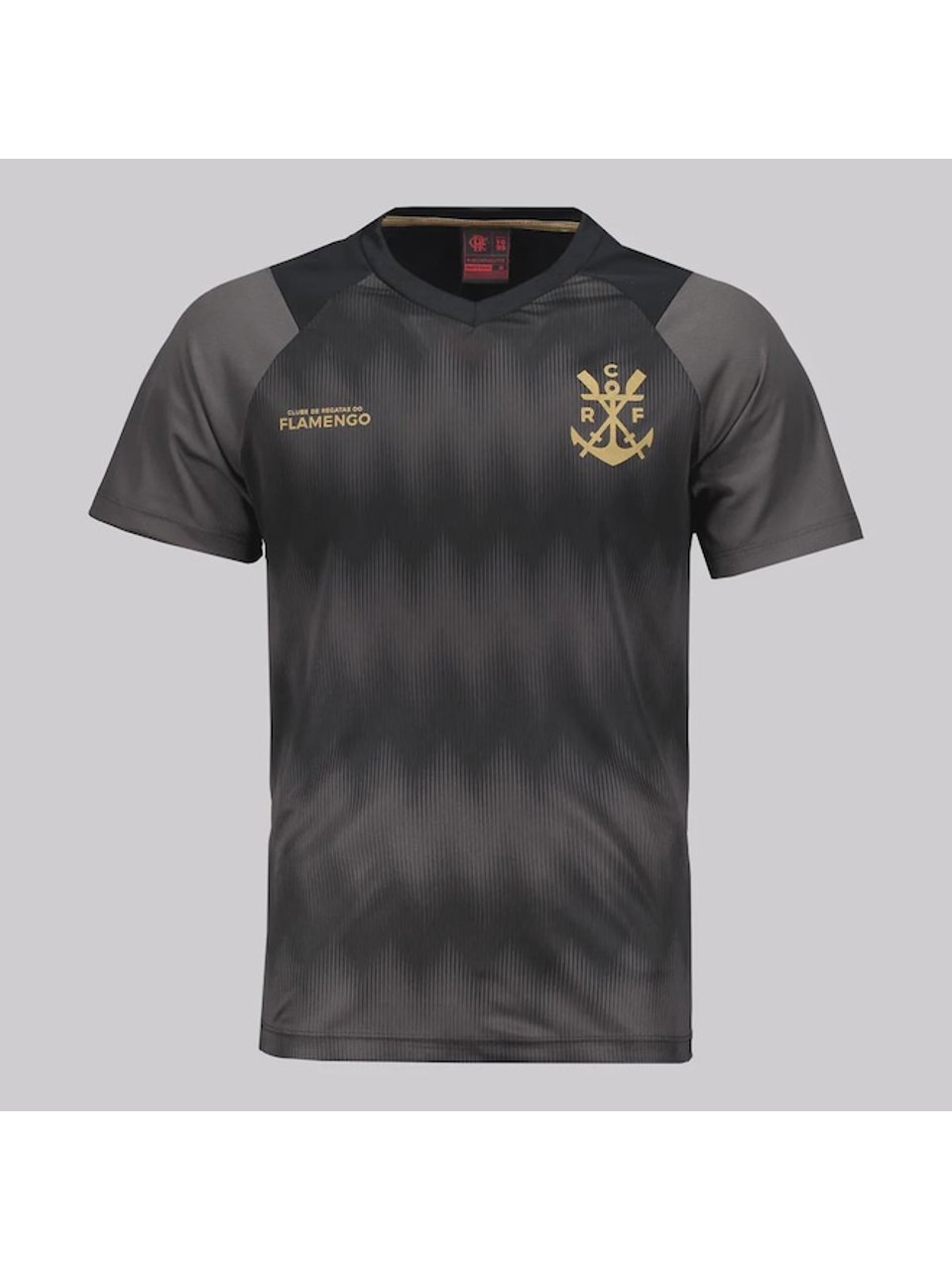 Camisa Flamengo Energia Infantil Preto