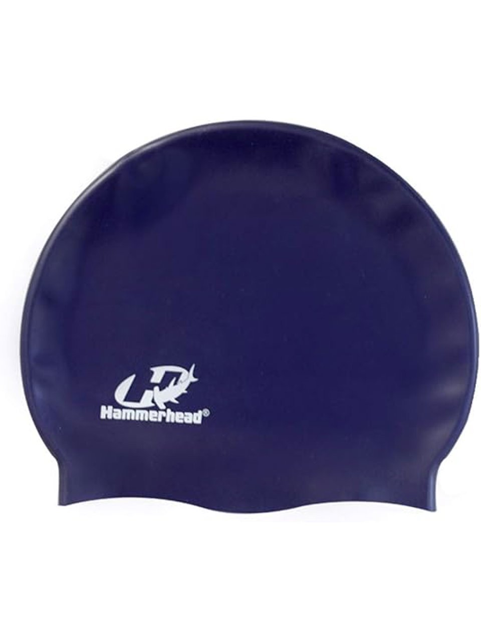 Touca De Natacao Hammerhead De Silicone Lisa - Marinho