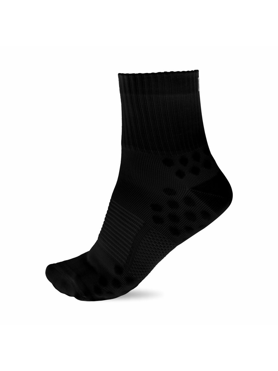 Meia De Poliamida Race Vistho Preto 33/38