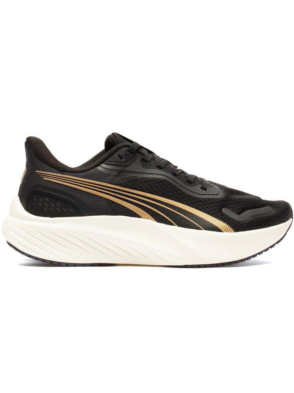 Tênis Puma Pounce Lite Preto Dourado