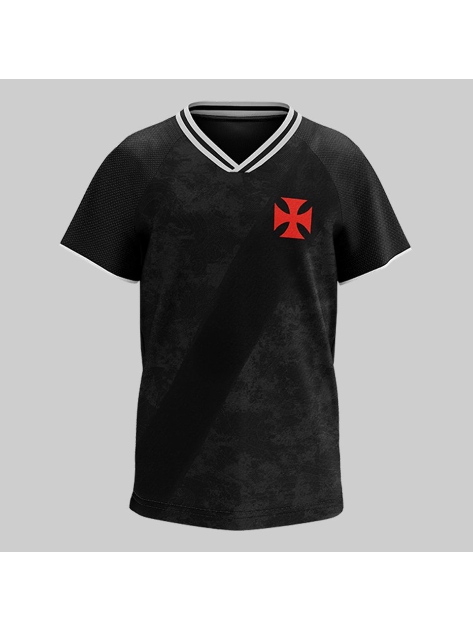 Camisa Vasco Ponto Braziline Infantil Preto