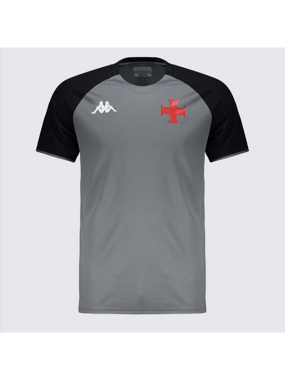 Camisa Vasco Treino Atleta Kappa 2025 Chumbo