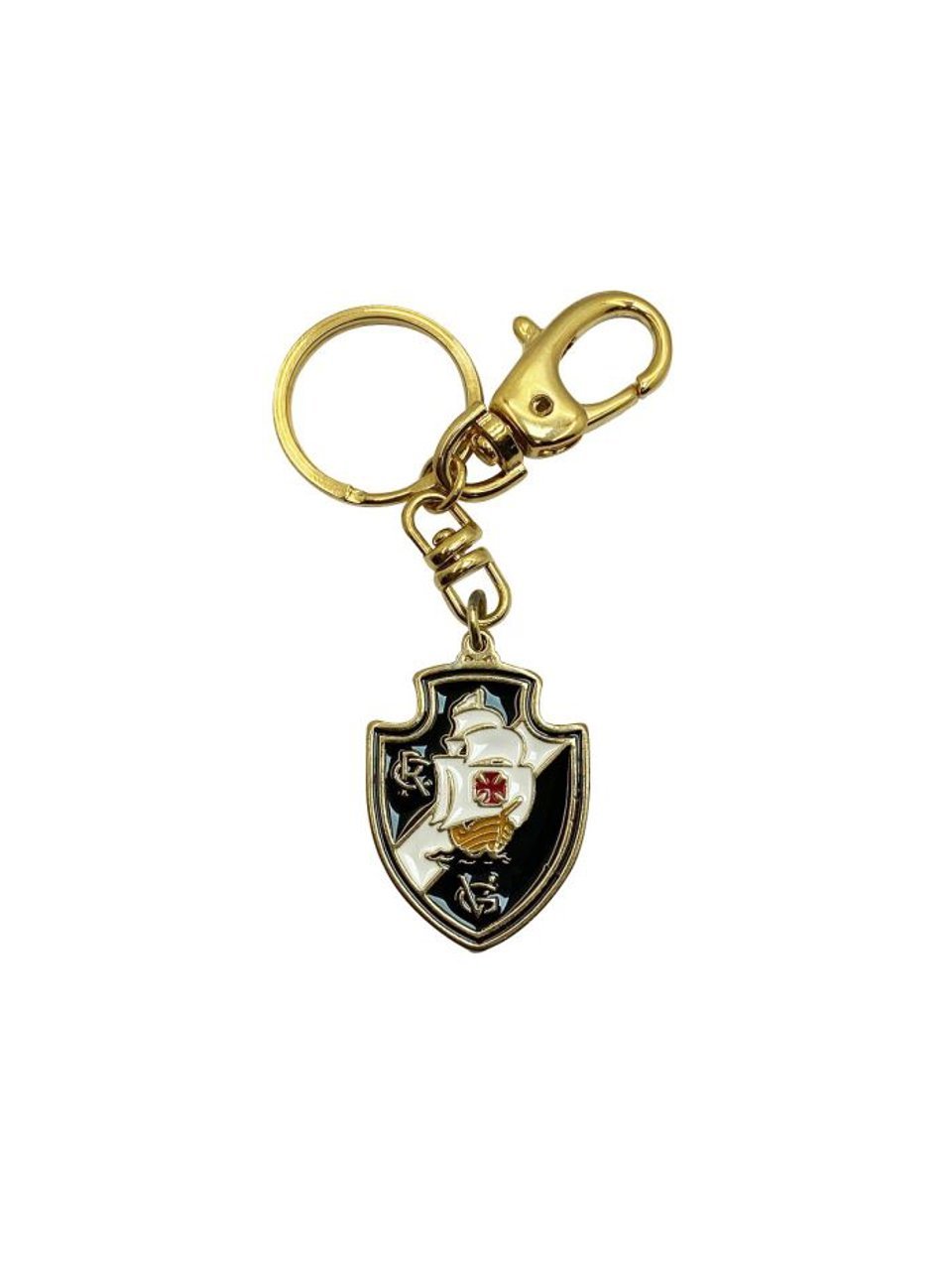Chaveiro Vasco Ouro Escudo Tatuape