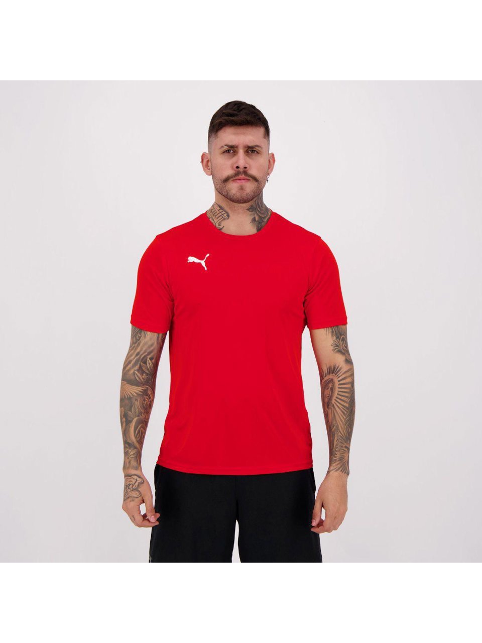 Camisa Puma Team Goal Jersey Vermelho