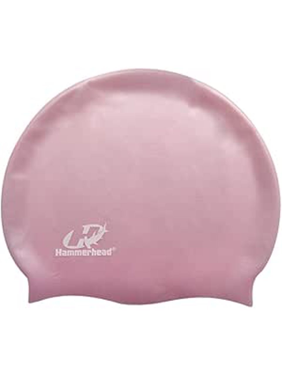 Touca De Natação Hammerhead De Silicone Lisa - Rosa