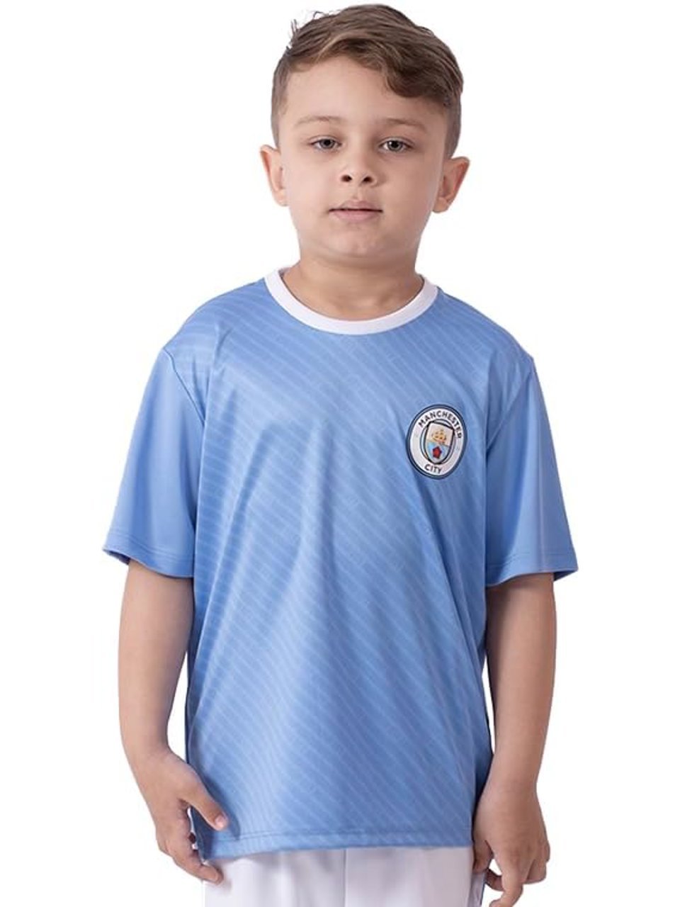 Camisa Manchester City Citizens Braziline Infantil