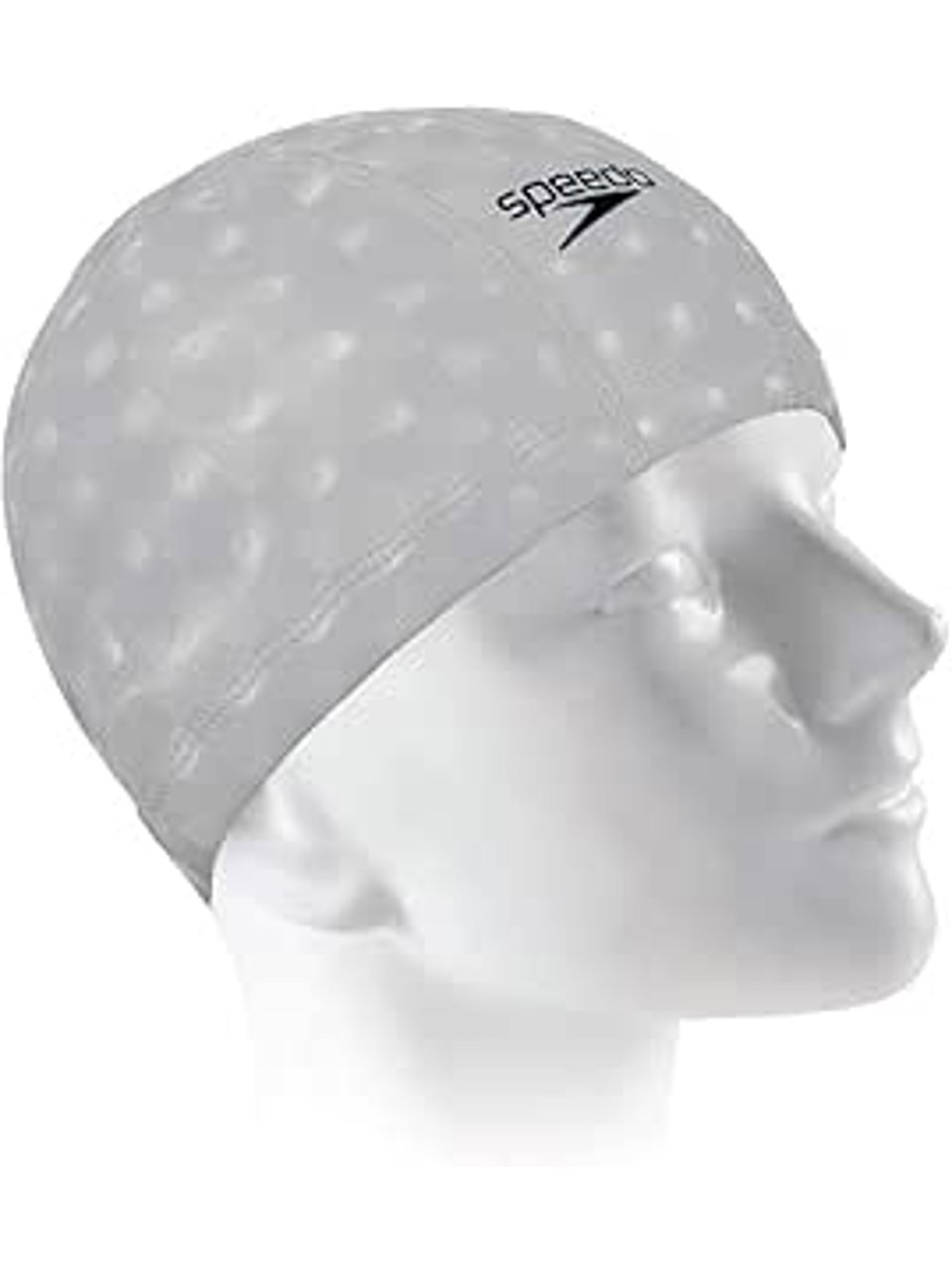 Touca De Natacao Speedo Comfort 3d Cap Cinza Prata
