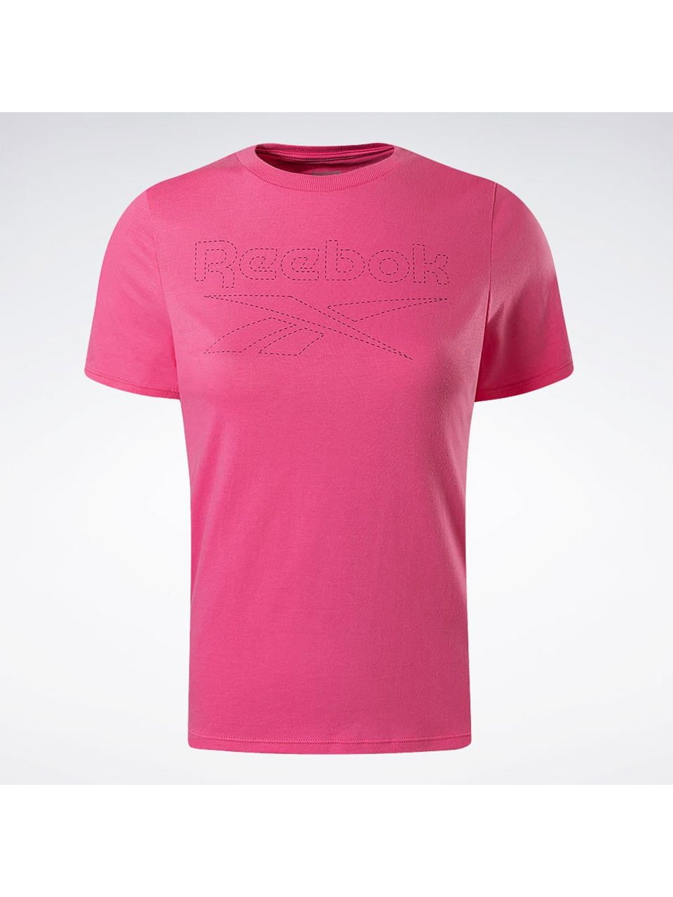 Camisa Reebok Logo Tee Feminina Rosa
