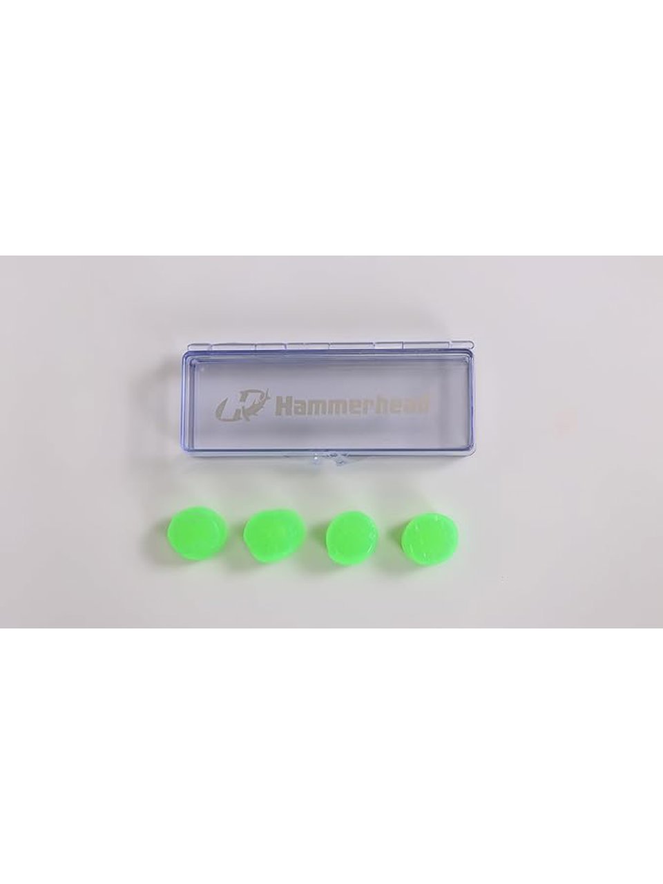 Protetor De Ouvido De Silicone - 4 Peças Hammerhead Verde