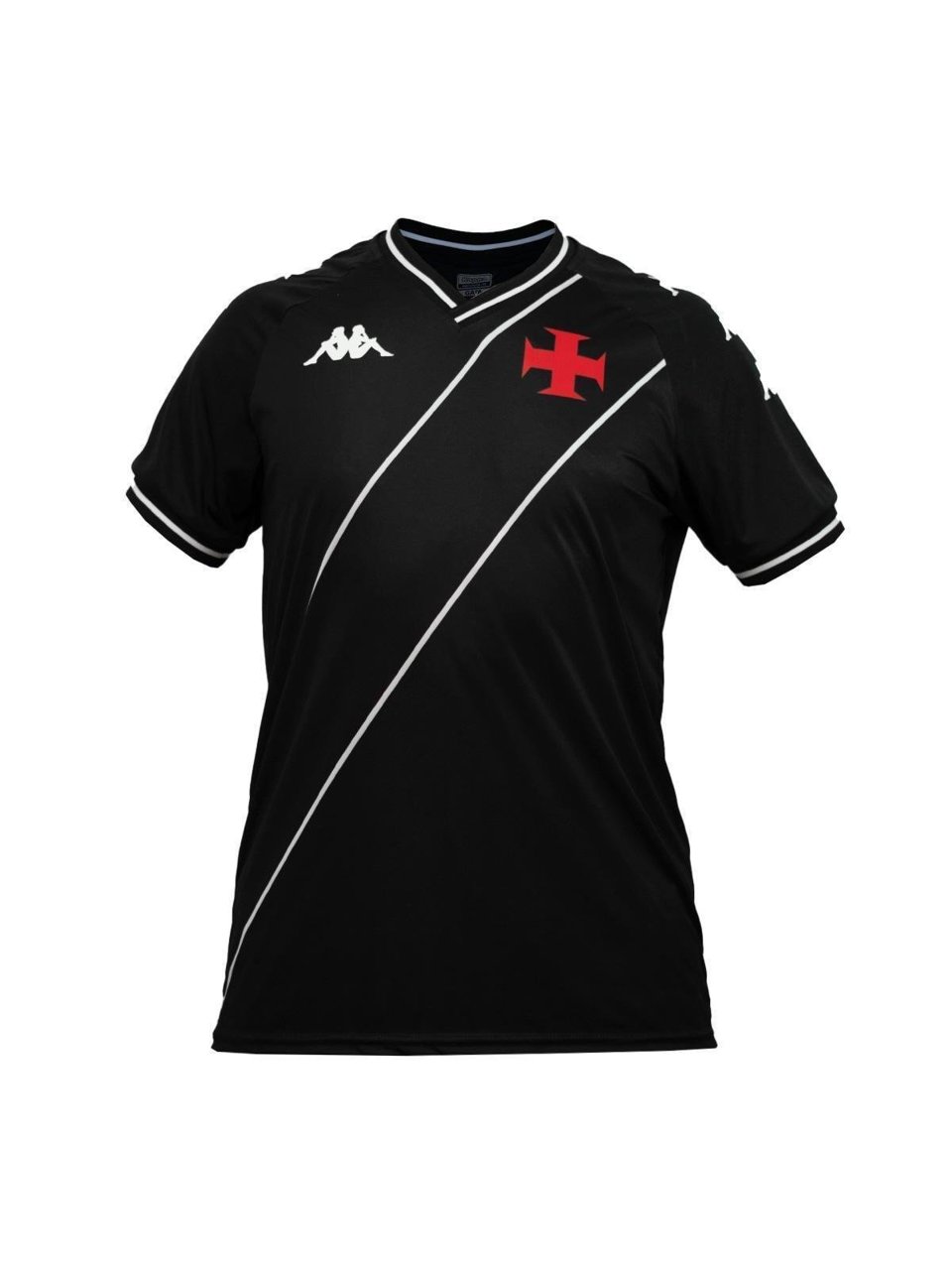 Camisa Vasco Suporte Tradition Kappa Preto
