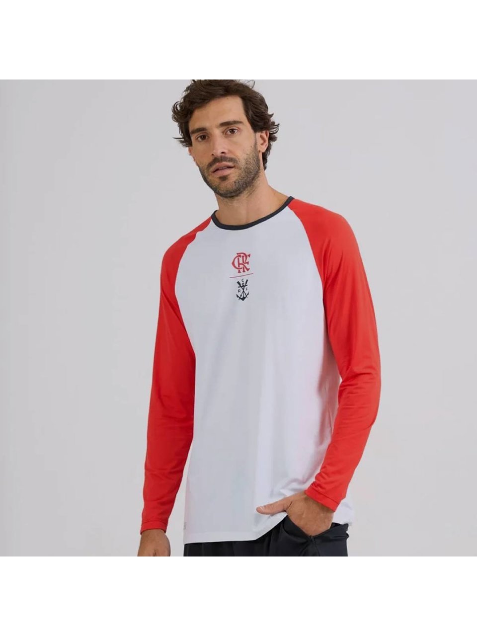 Camisa Manga Longa Flamengo Plaga Braziline