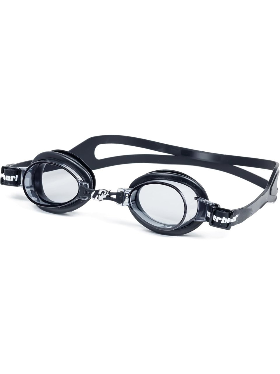 Óculos De Natação Hammerhead Focus Jr 2.0 Fume Preto