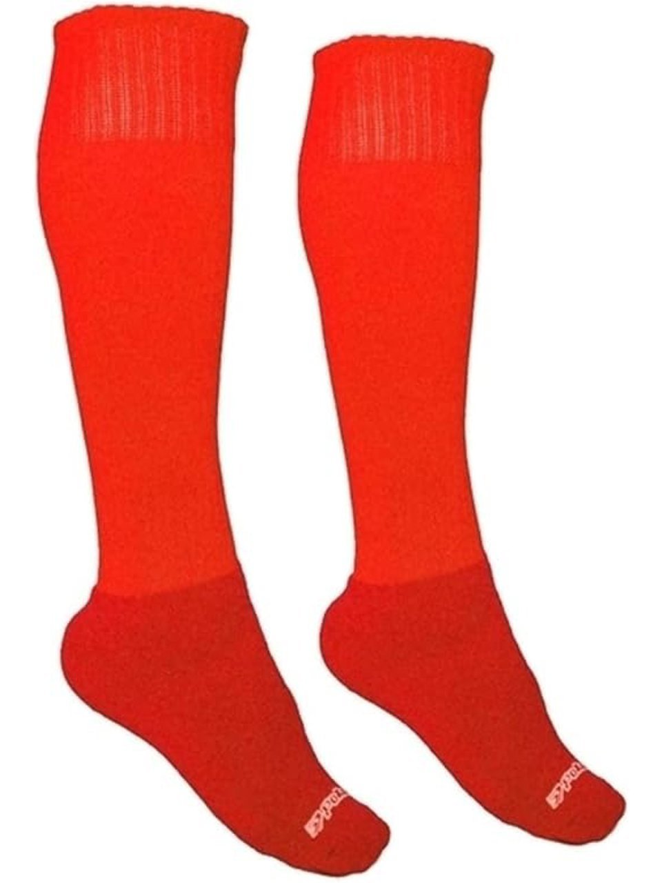 Meião Poker Futebol Canelada Pro Adulto Vermelho