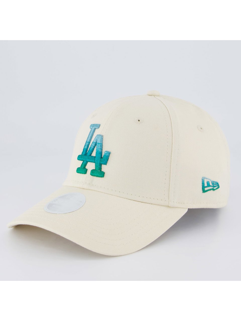 Boné New Era Mlb La Dodgers Metallic 9forty Feminino Bege