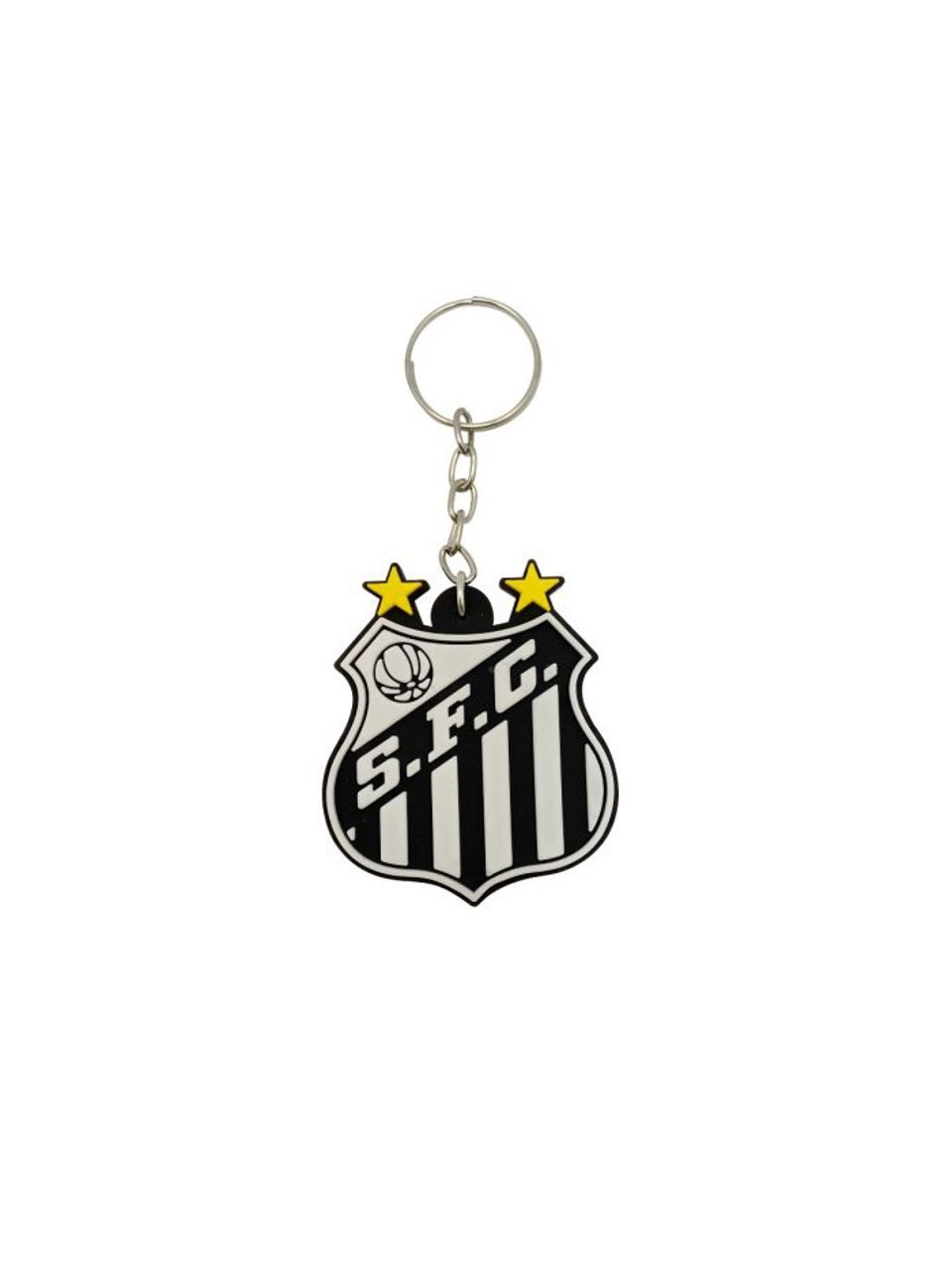 Chaveiro Santos Escudo Borracha