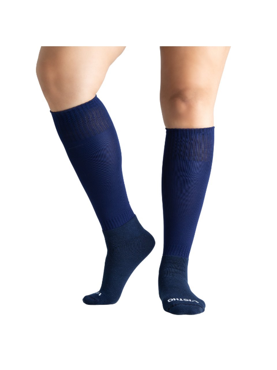 Meião De Futebol Básico Vistho Azul/Branco 39/43
