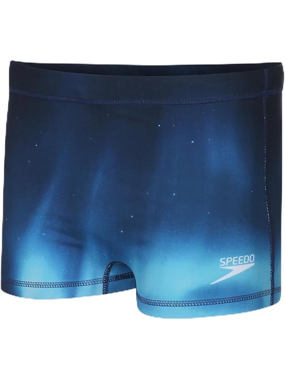 Sunga Speedo Boxer White Horse Azul