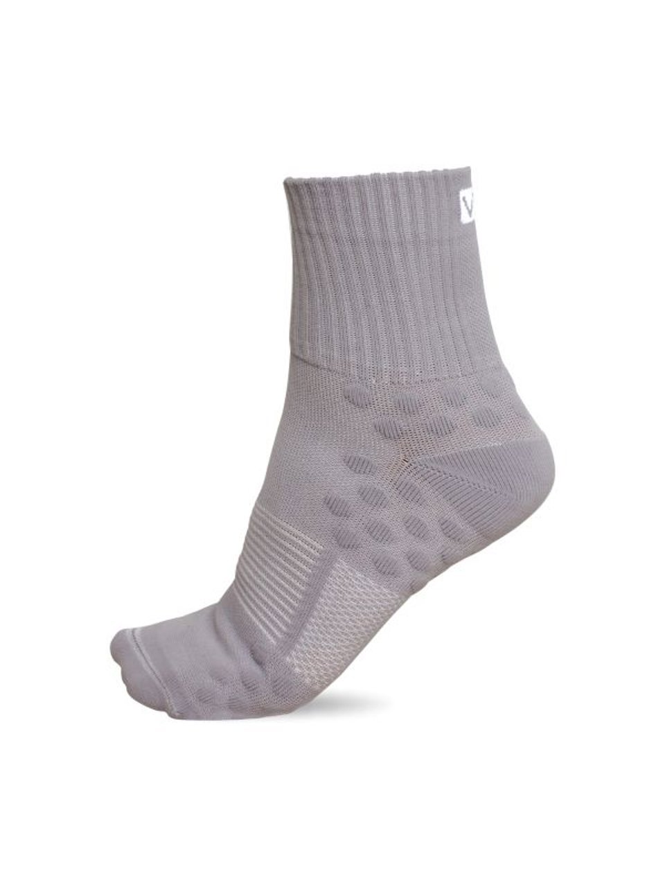 Meia De Poliamida Race Vistho Cinza 33/38