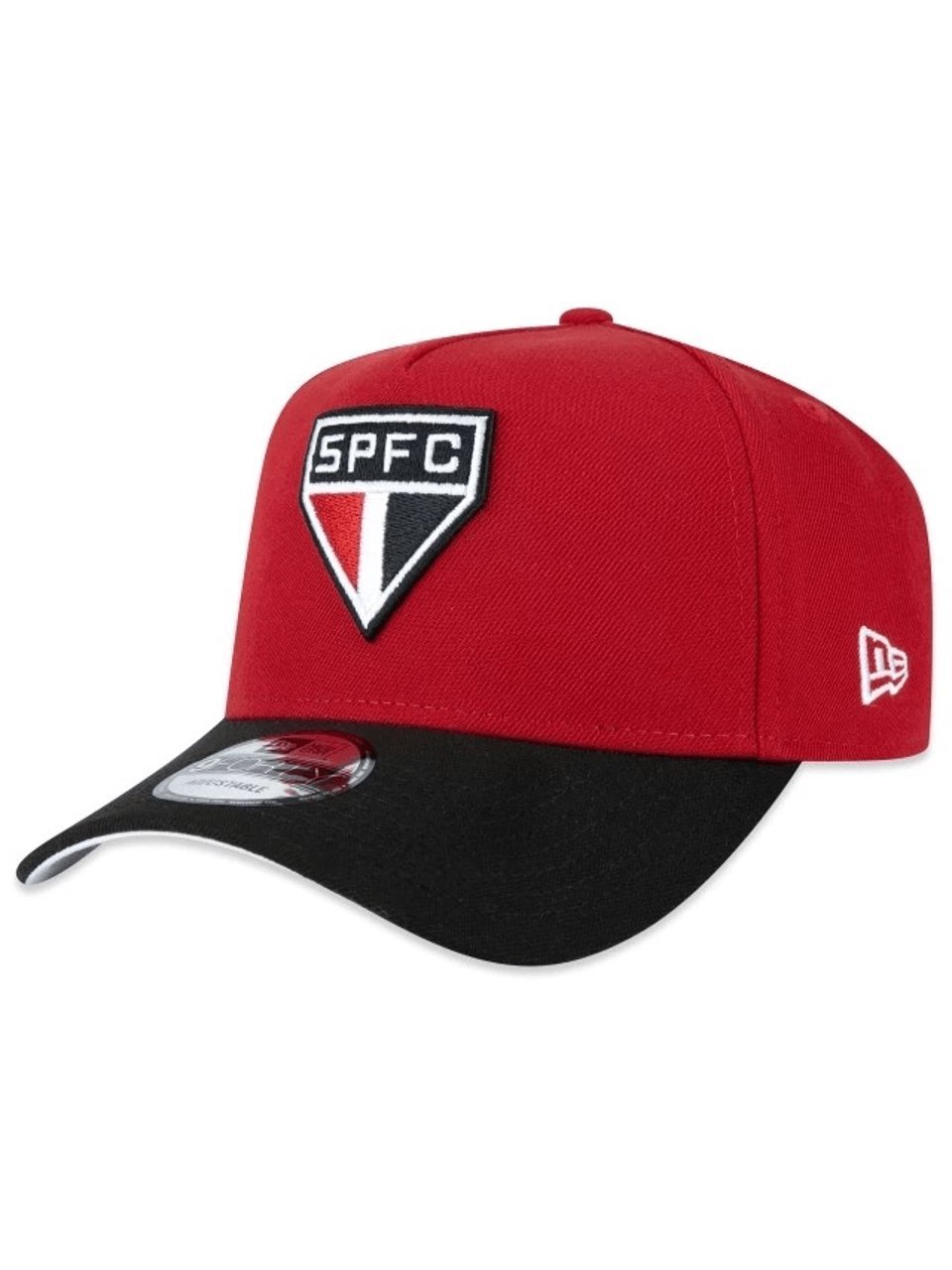 Boné São Paulo New Era 9forty A-Frame Vermelho