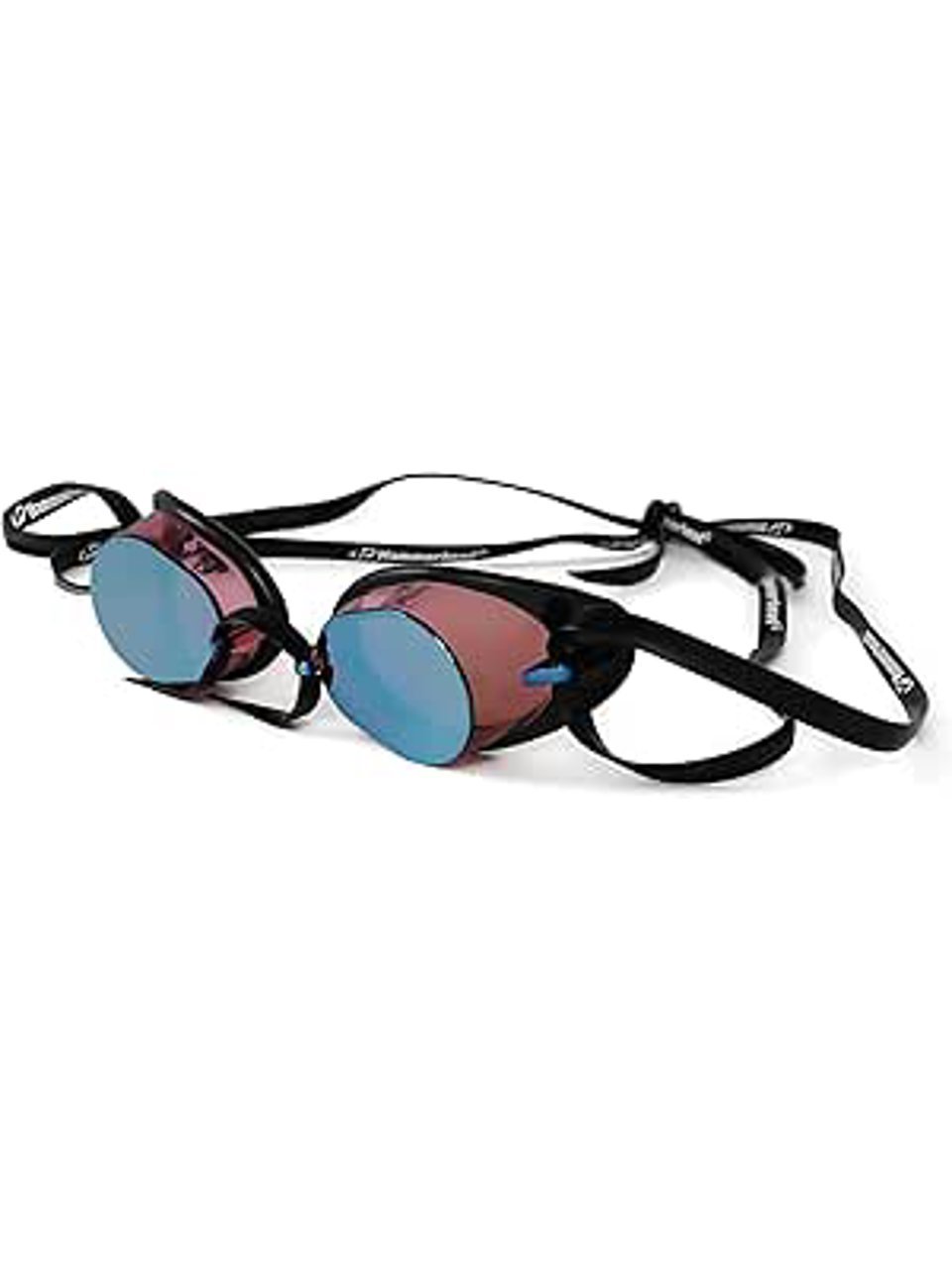 Oculos De Natacao Hammerhead Swedish Pro Mirror Espelhado Rosa/Preto