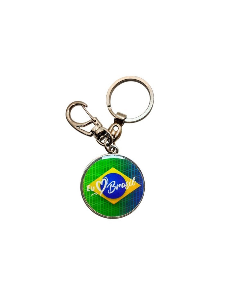 Chaveiro Brasil Bola Amo O Brasil