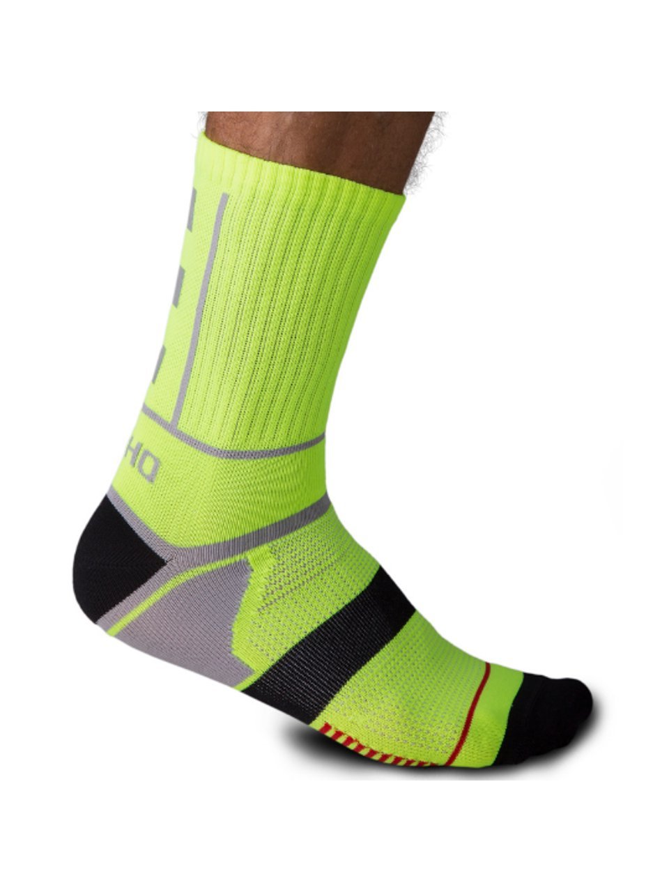 Meia De Ciclismo Com Refletivo Amarelo Luminoso Vistho 39/43