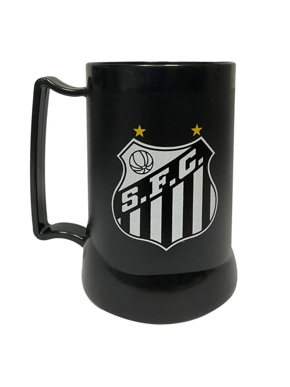Caneca Gel Santos Escudo Preto