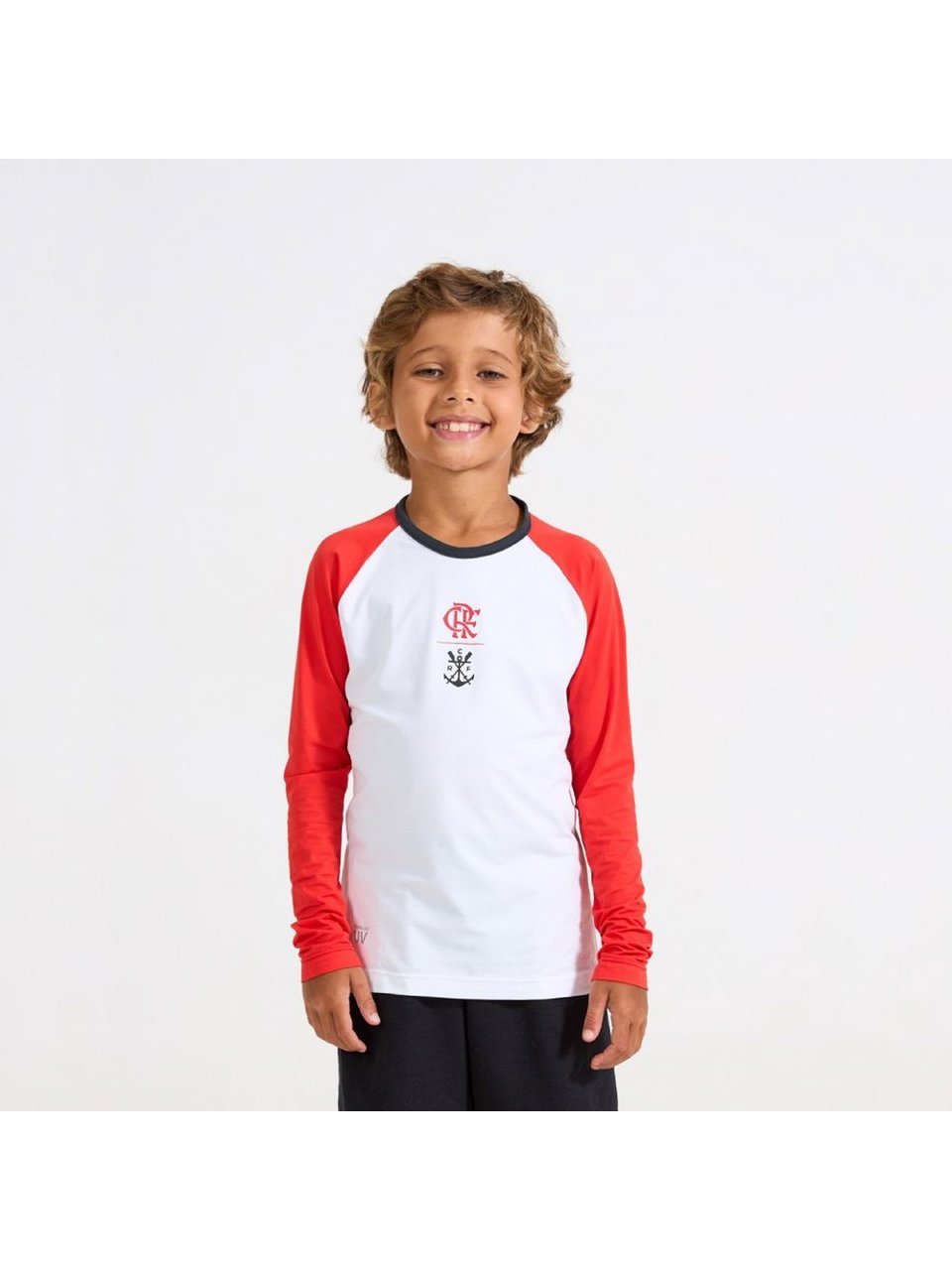 Camisa Manga Longa Flamengo Plaga Braziline Infantil