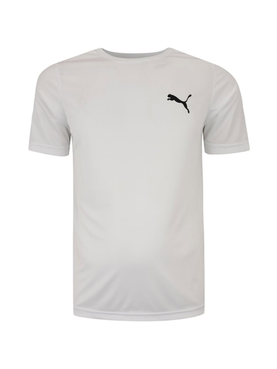 Camisa Puma Ess Logo Puma Small Poly Branco