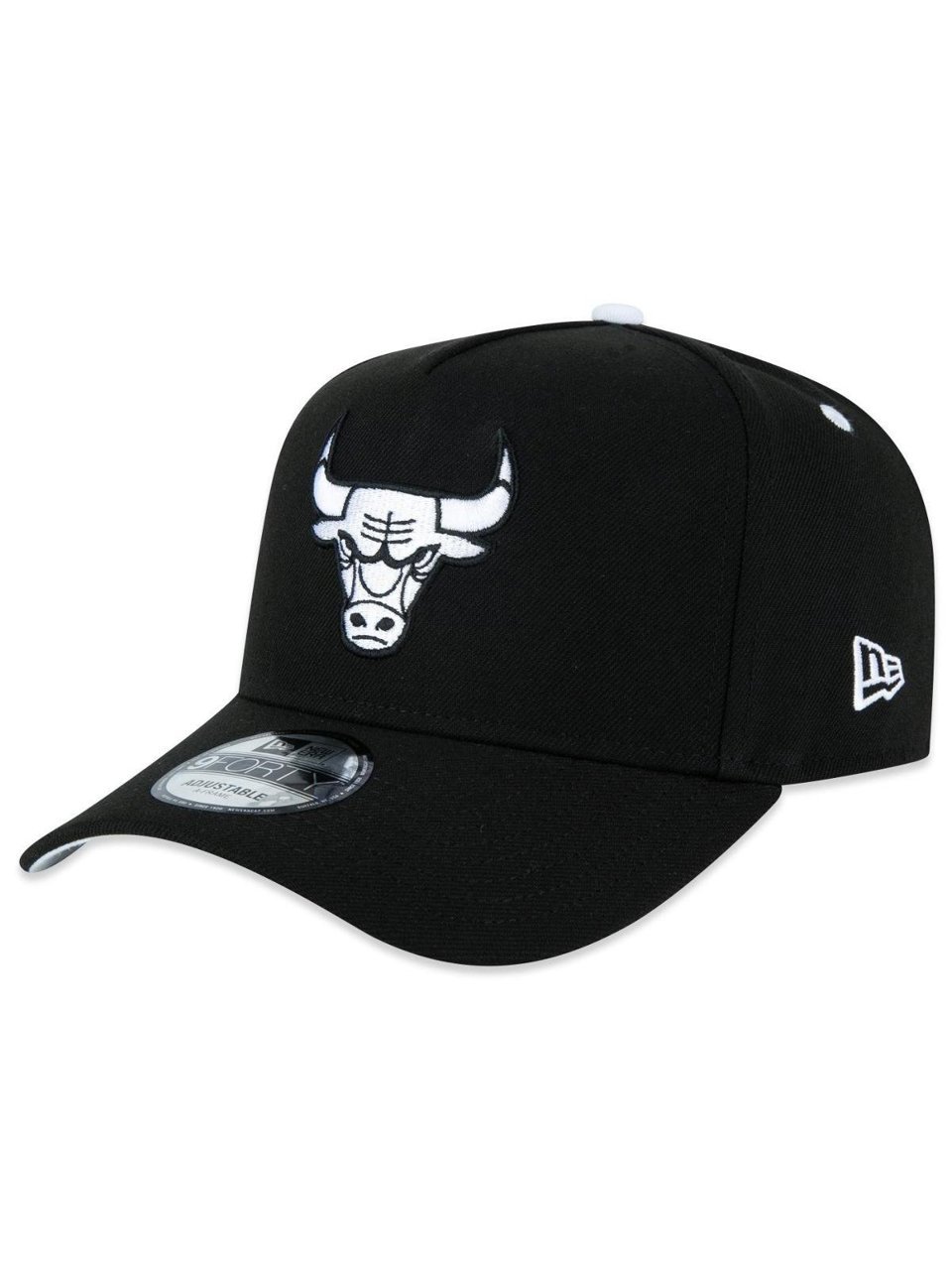 Boné Chicago Bulls New Era 9forty Preto