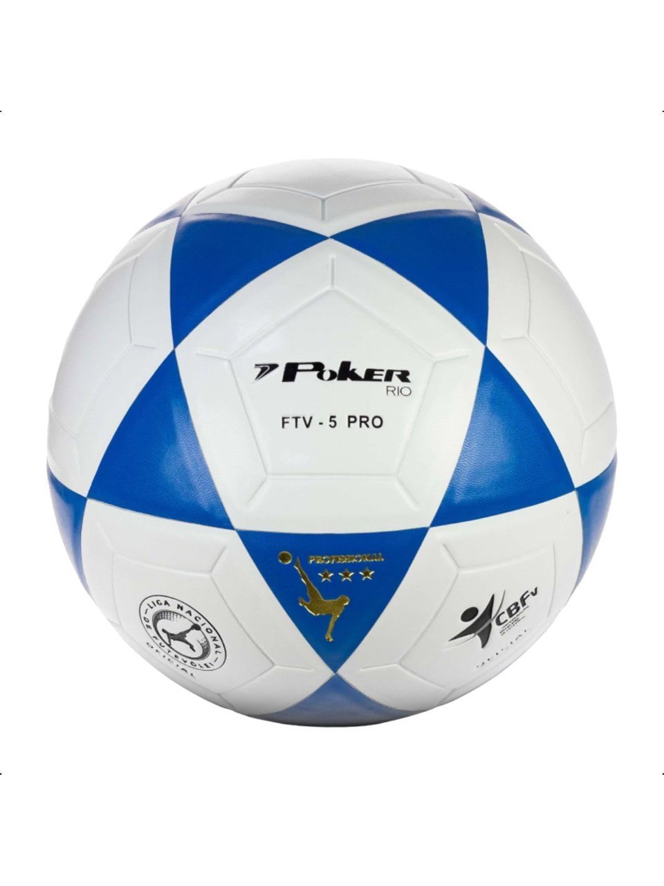 Bola Poker De Futevolei Vulcanizada Rio Pu Br/Az U