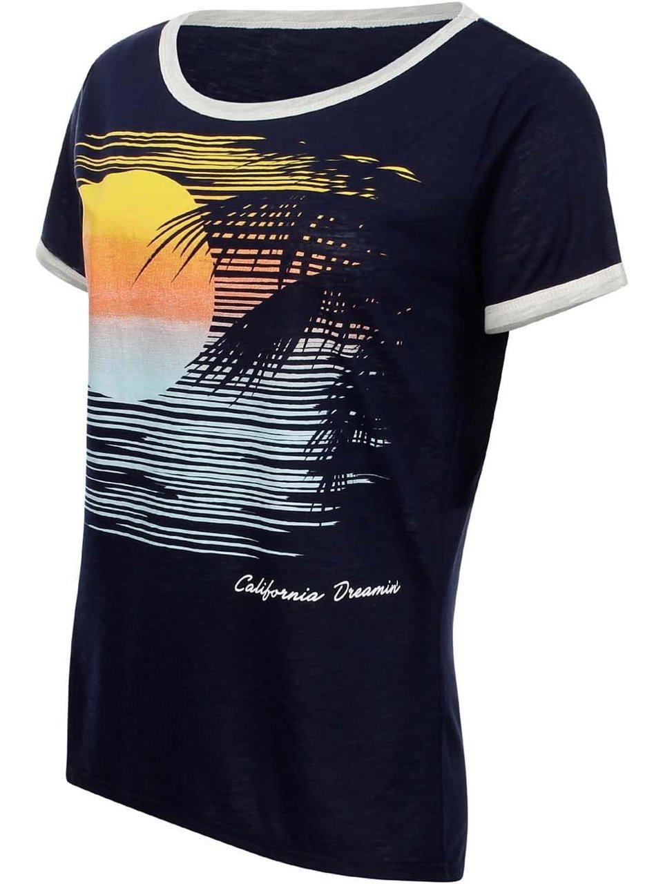 Camisa Speedo California Navy Blue Feminina
