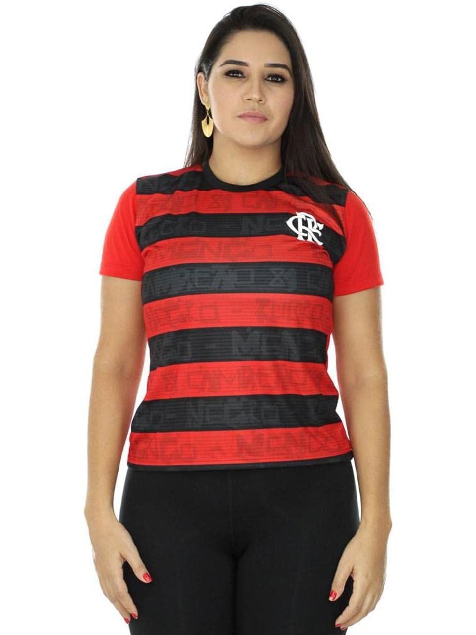Camisa Flamengo Shout Feminina Braziline