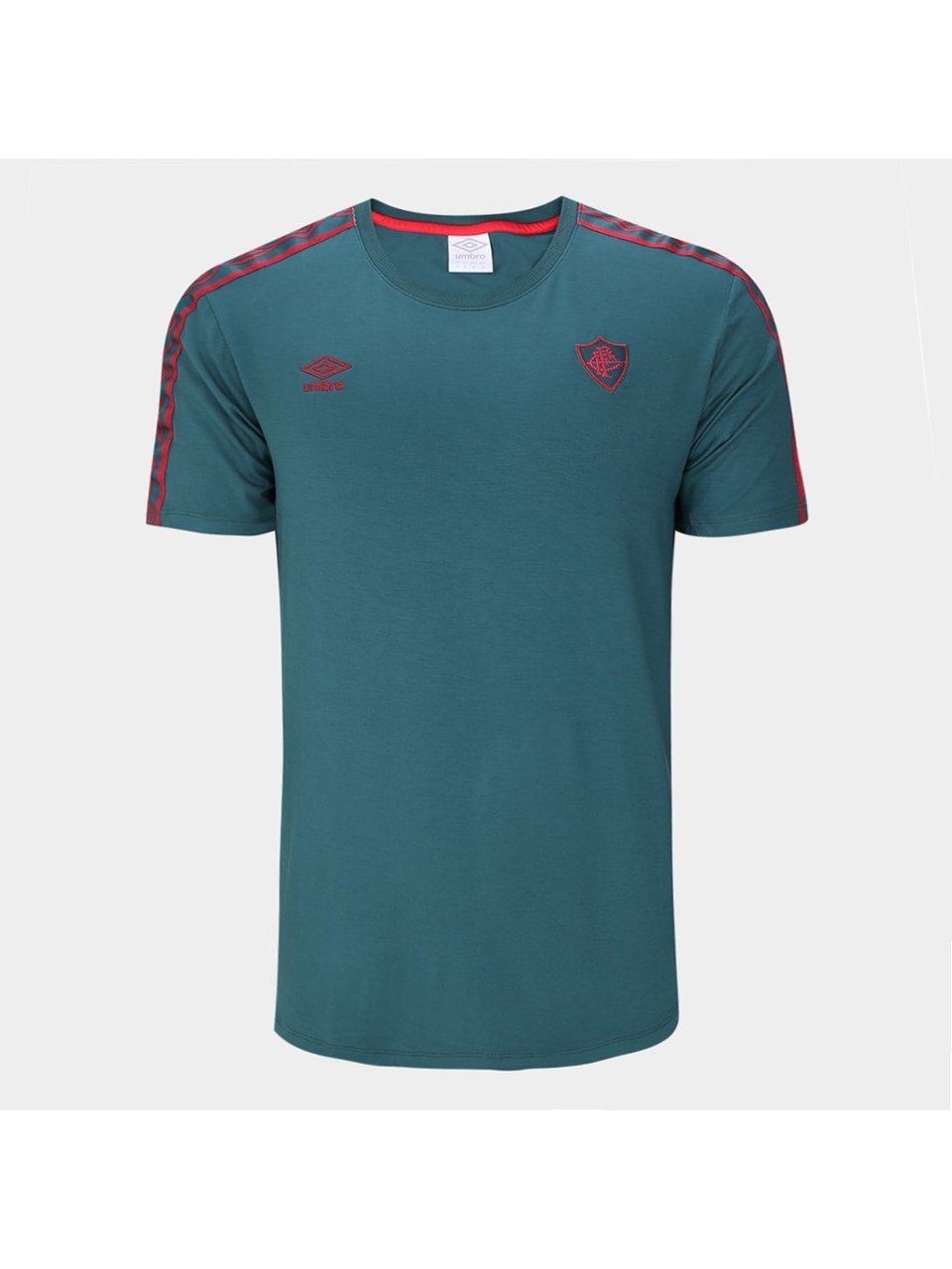 Camisa Fluminense Concentracao Umbro 2024 Verde