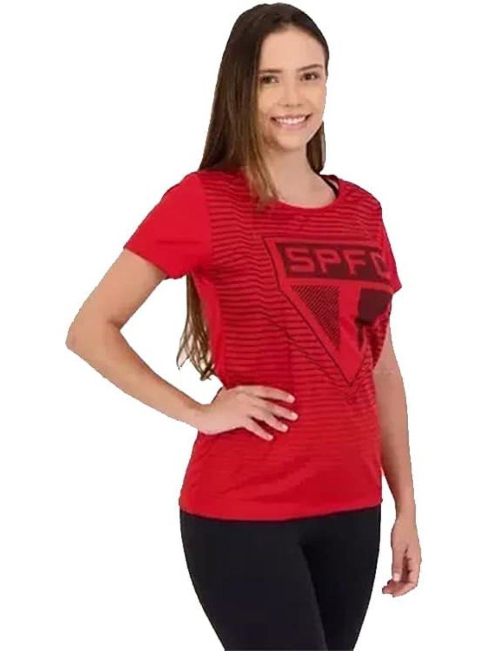 Camisa Sao Paulo Moss Spr Feminina