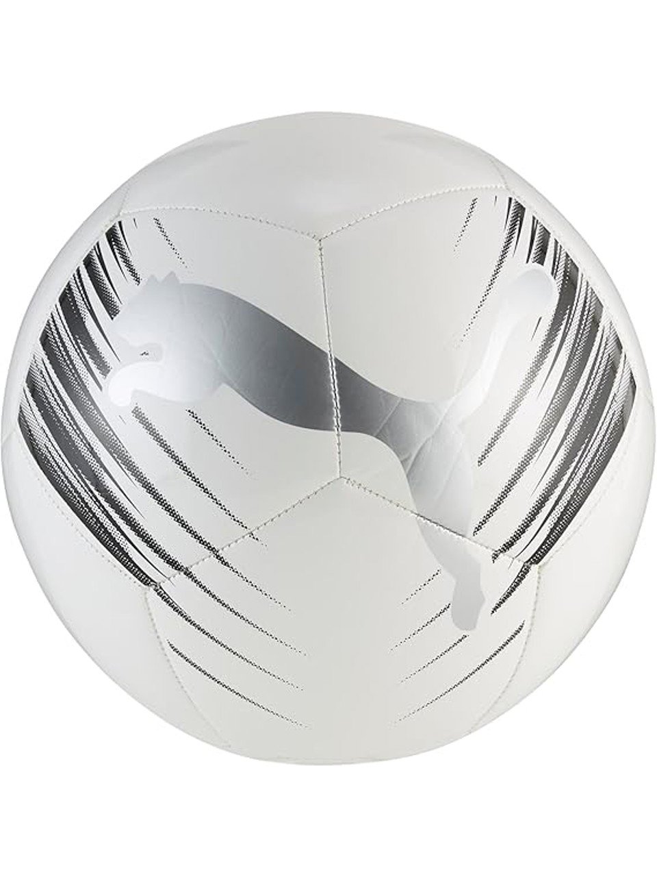 Bola Puma Attacanto Graphic Branco Cinza