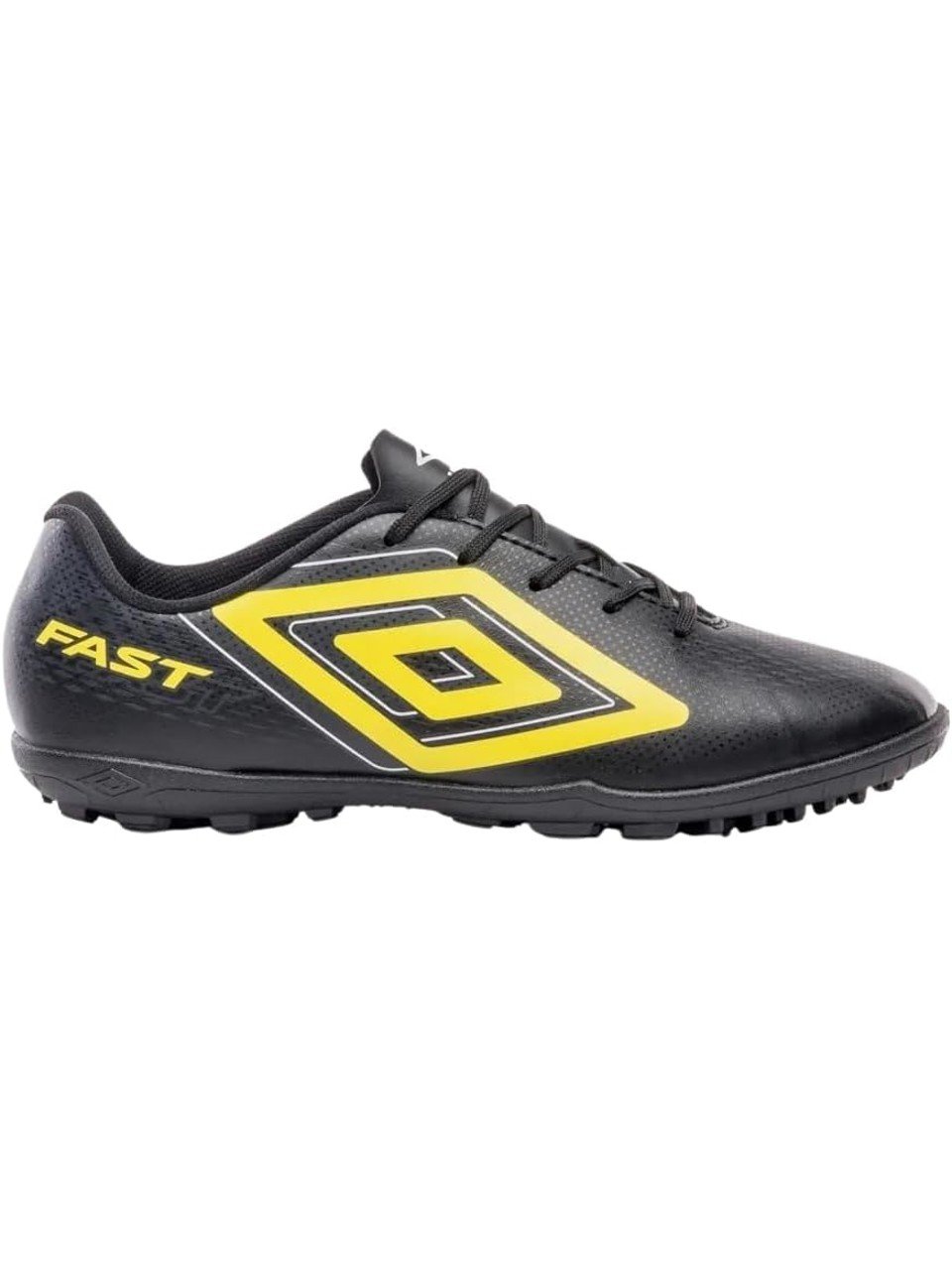 Chuteira Society Umbro Fast Ii Junior Preto Amarelo Grafite