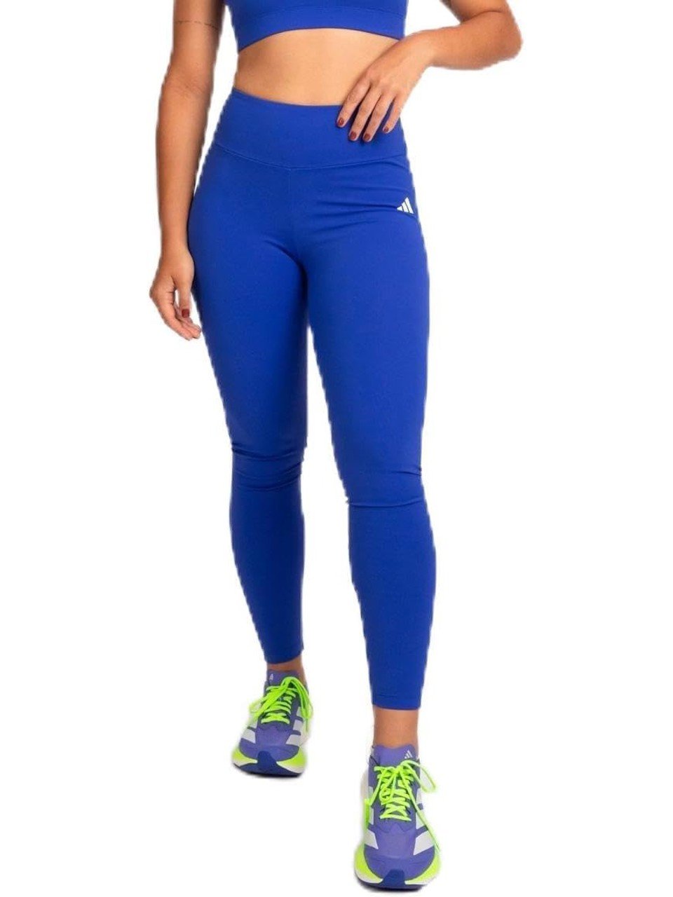 Legging Adidas Treino Basic Feminina Azul