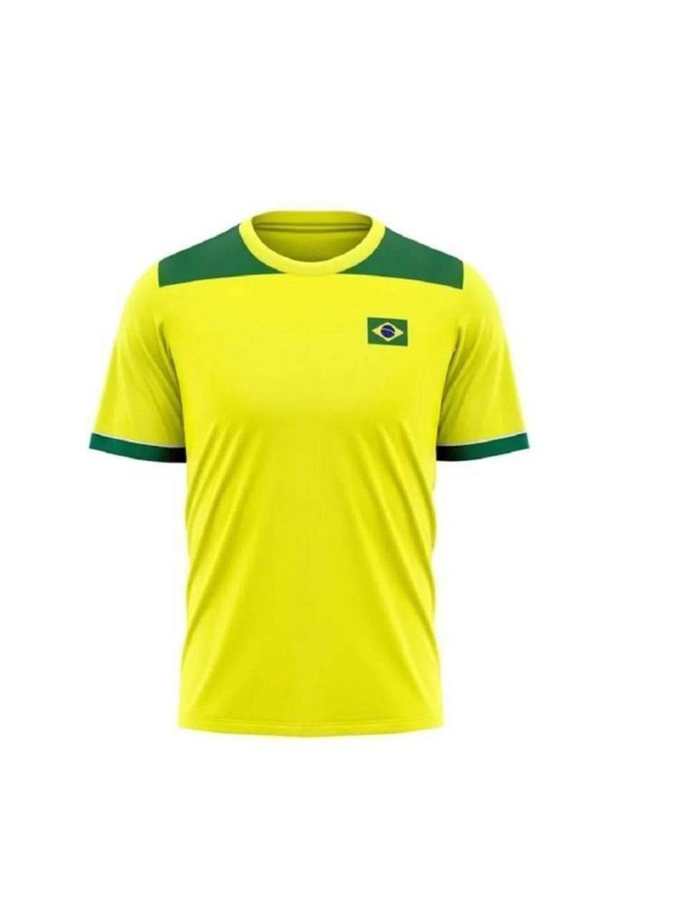 Camisa Brasil Terena Braziline Amarela