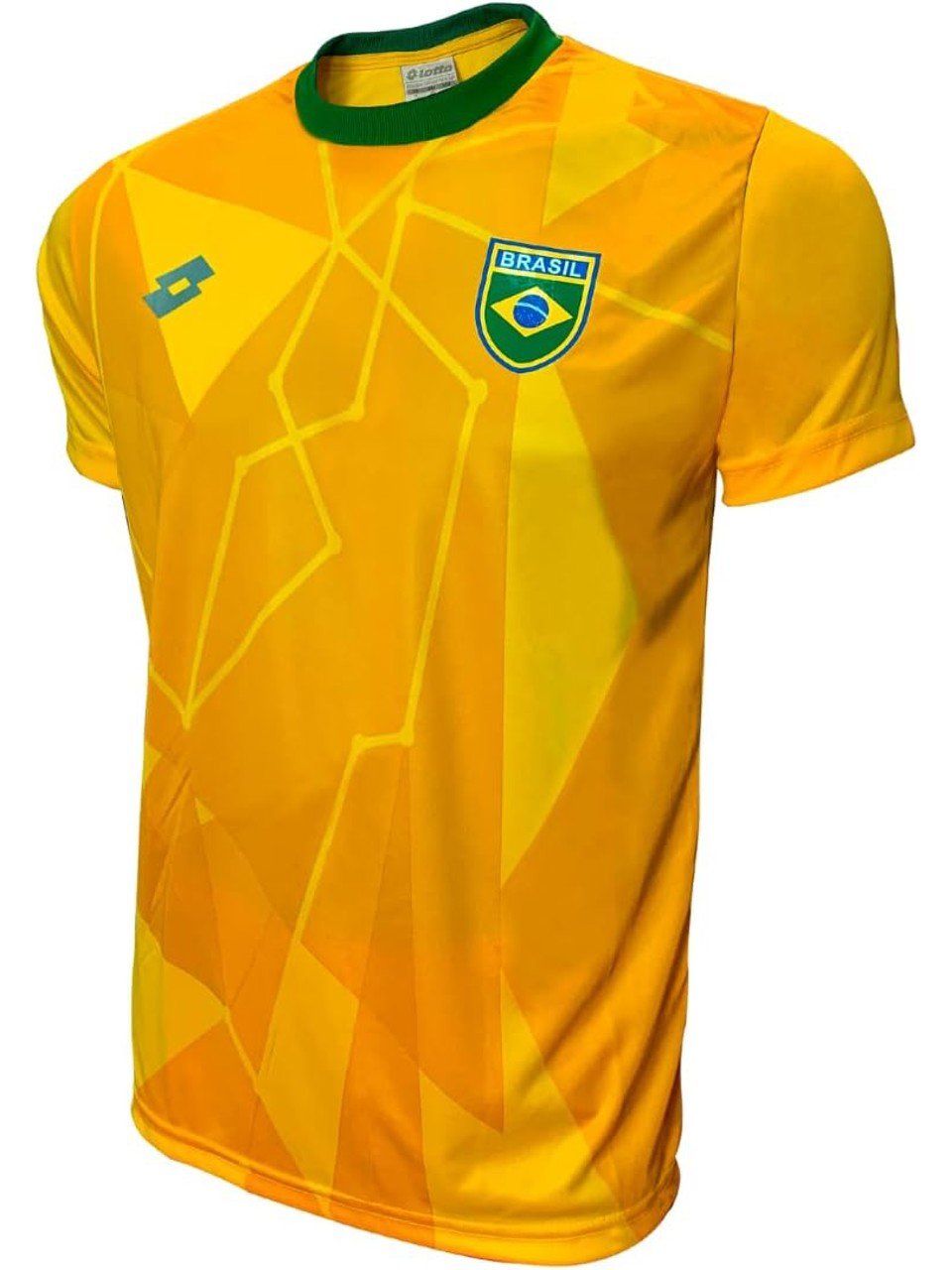Camisa Brasil Lotto Amarelo
