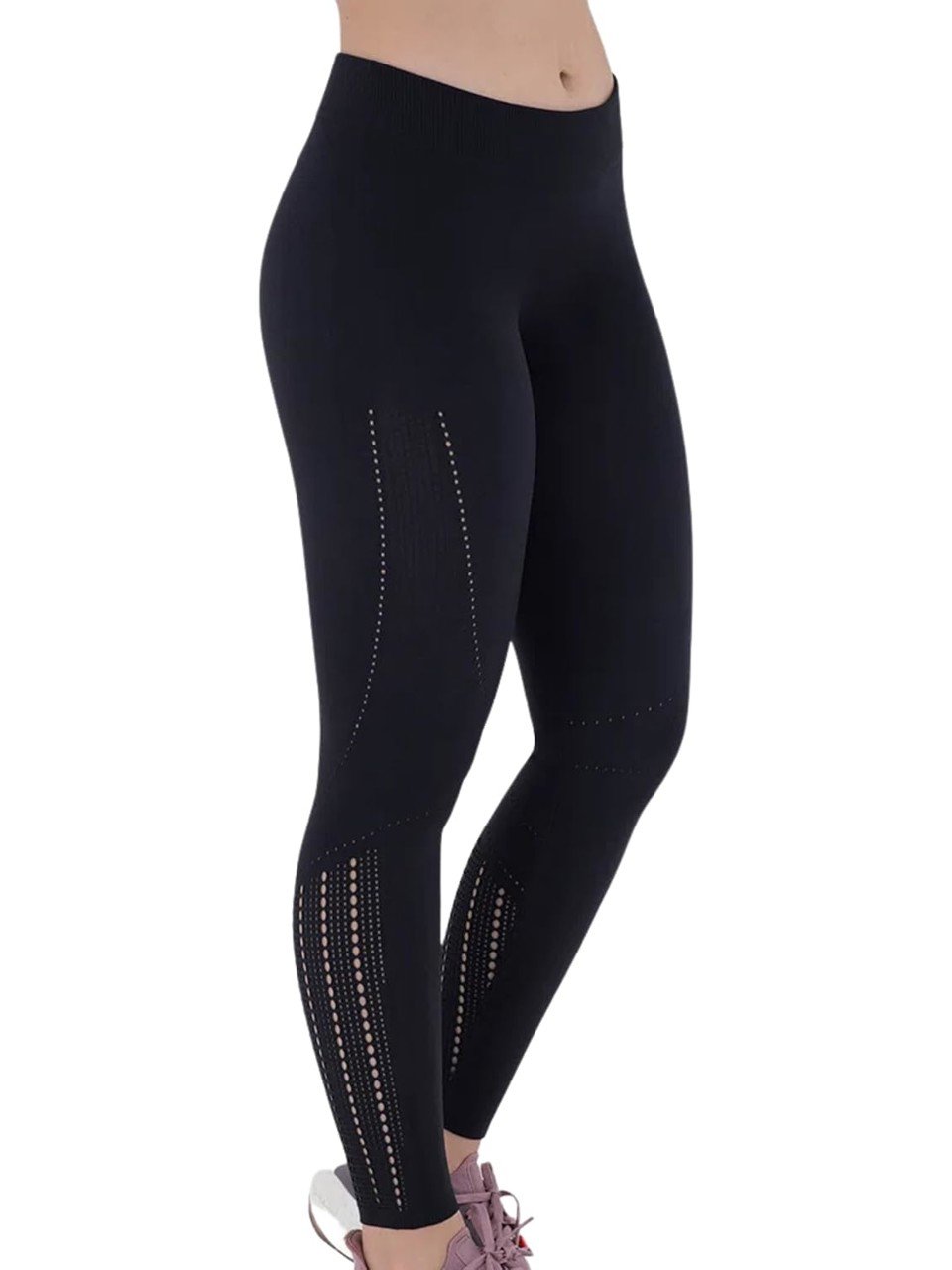 Legging Lupo Energy Raschel Preto