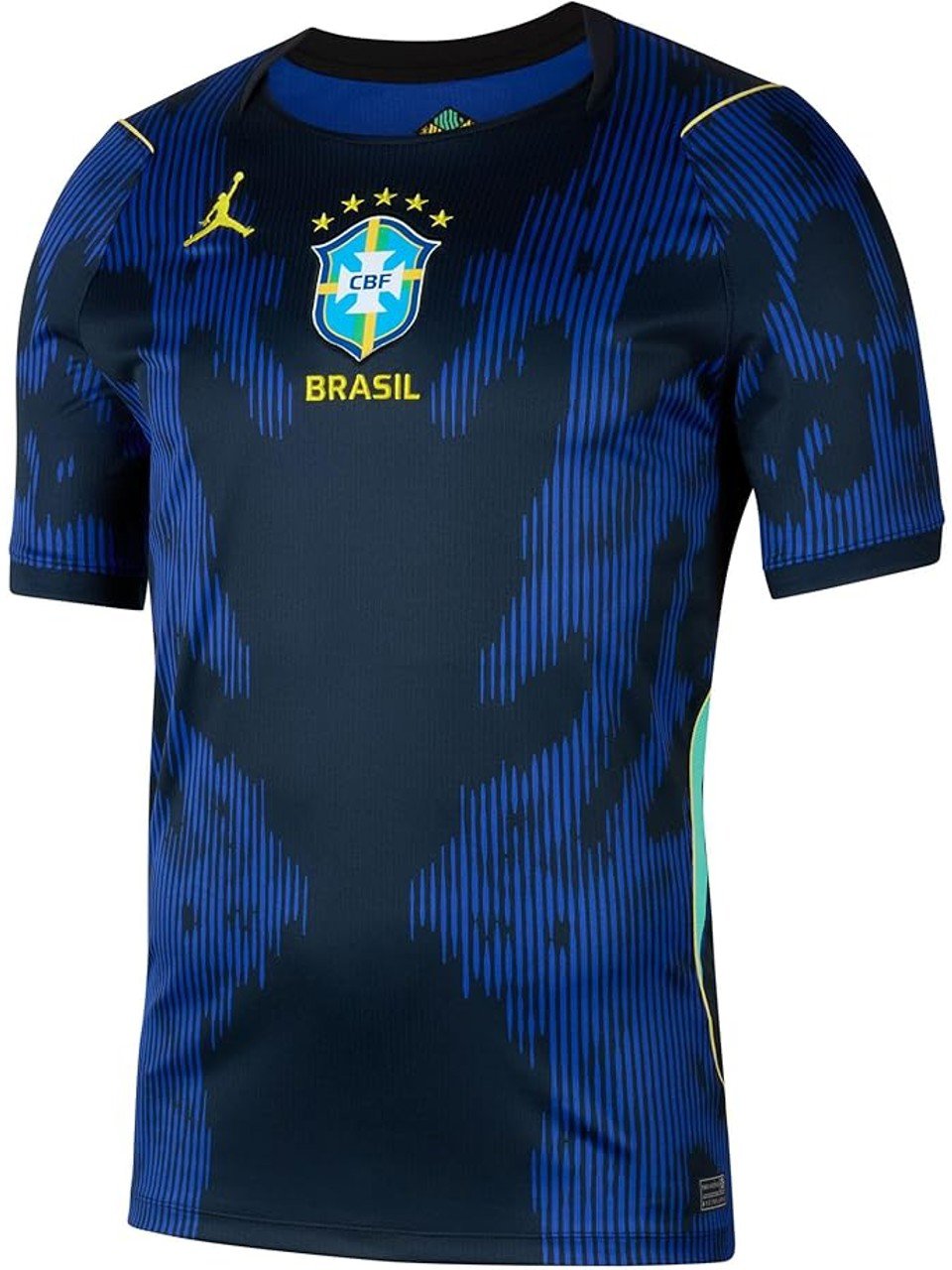 Camisa Brasil Nike Jordan 2 Azul 2026 Torcedor