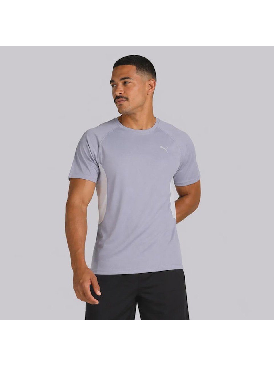 Camisa Puma De Corrida Run Velocity (Polly) Cinza