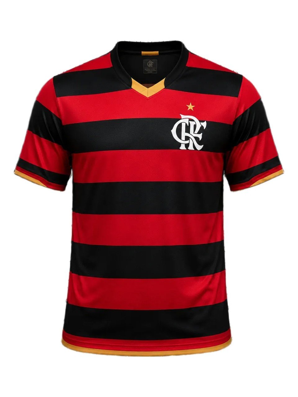 Camisa Flamengo Retro 2008 Betel Vermelho Preto