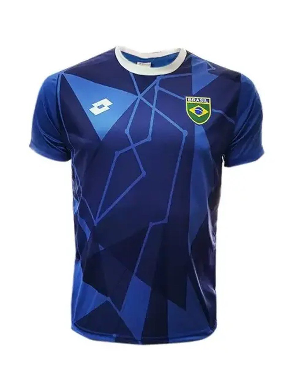 Camisa Brasil Lotto Azul